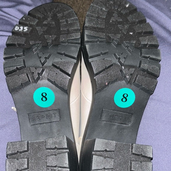 ESPRIT Women’s Ember Ivory Leather Boots - Picture 2 of 2